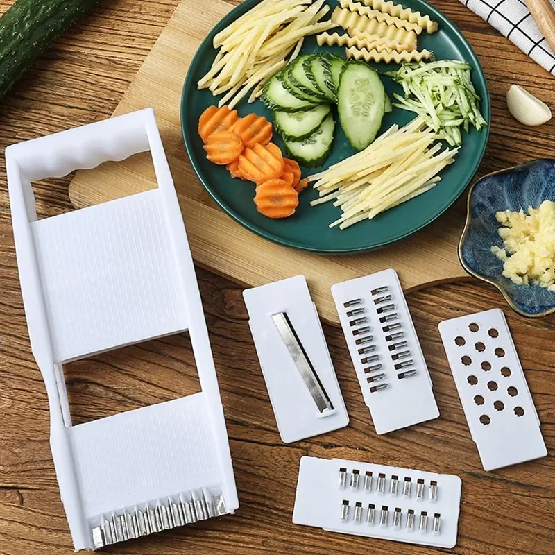 5 in 1 Multifunction Carrot Garlic Grater Vegetable Cutter kitchen Potato Slicer Peeler Cooking Tools Fruit Wire Planer Peelers