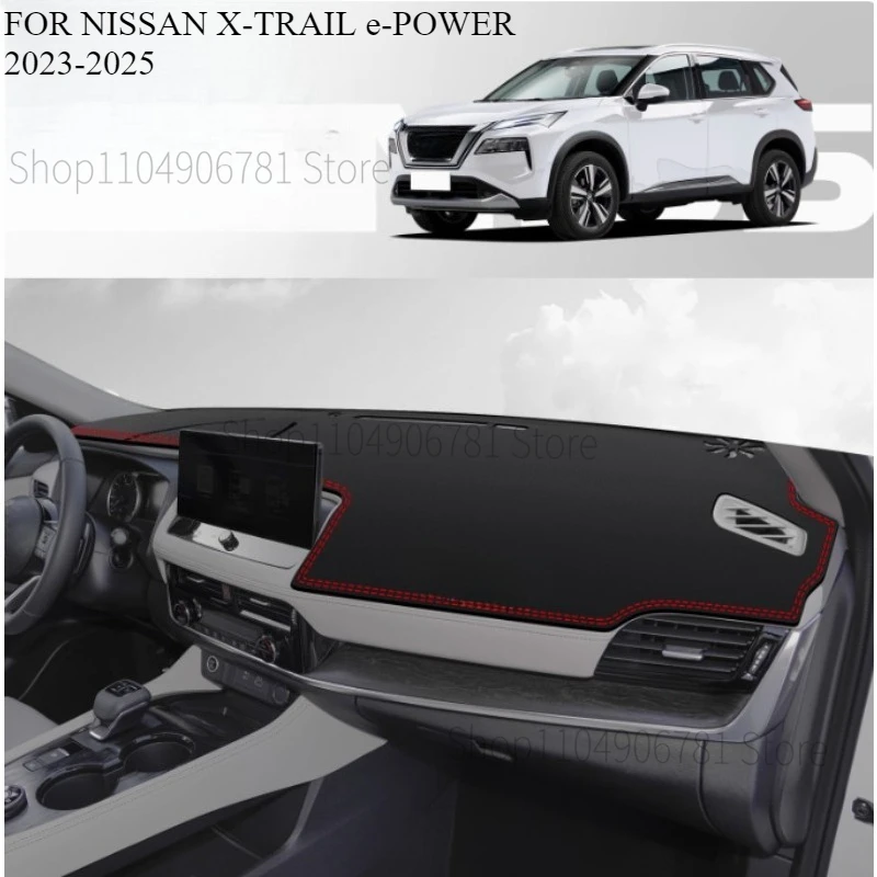 

FOR NISSAN X-TRAIL e-POWER 2023-2025 Car Dash Mat Dashmat Dashboard Mat Cover Sun Shade Dash Board Cover Carpet Accessories