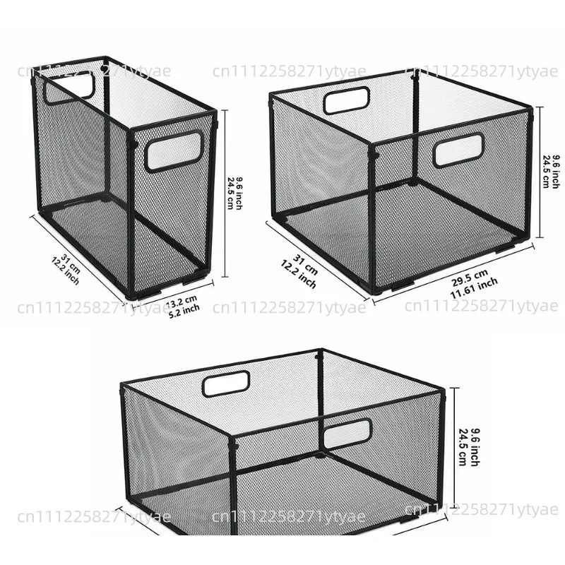 Desktop Metal Hanging File Organizer With Tray For Home Office