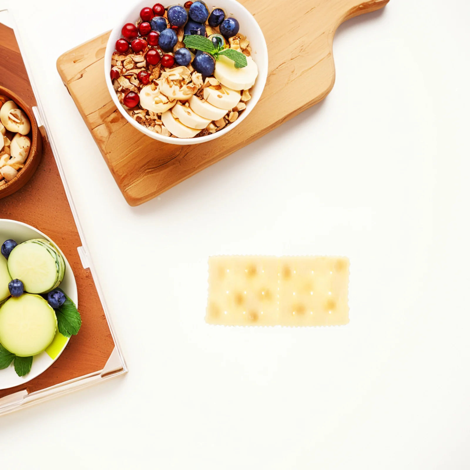 Biscoitos artificiais conjunto de comida realista para crianças cozinha fingir sobremesas e lanches para educação precoce e dramatização