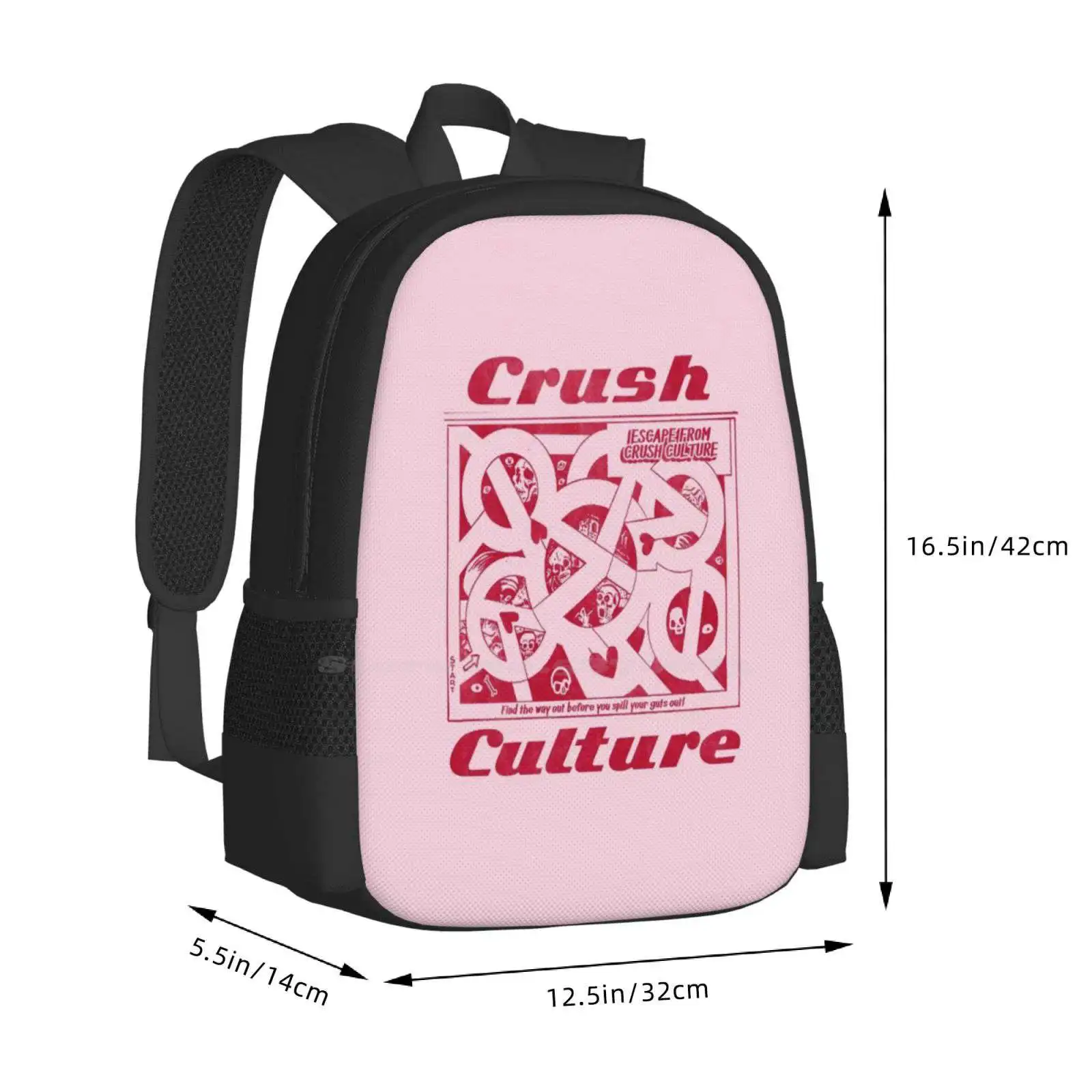 Crush Culture Labyrinthe Sacs d'école pour adolescentes, Sacs de voyage pour ordinateur portable, Conan Grey Aesthetic Aestheticqueen