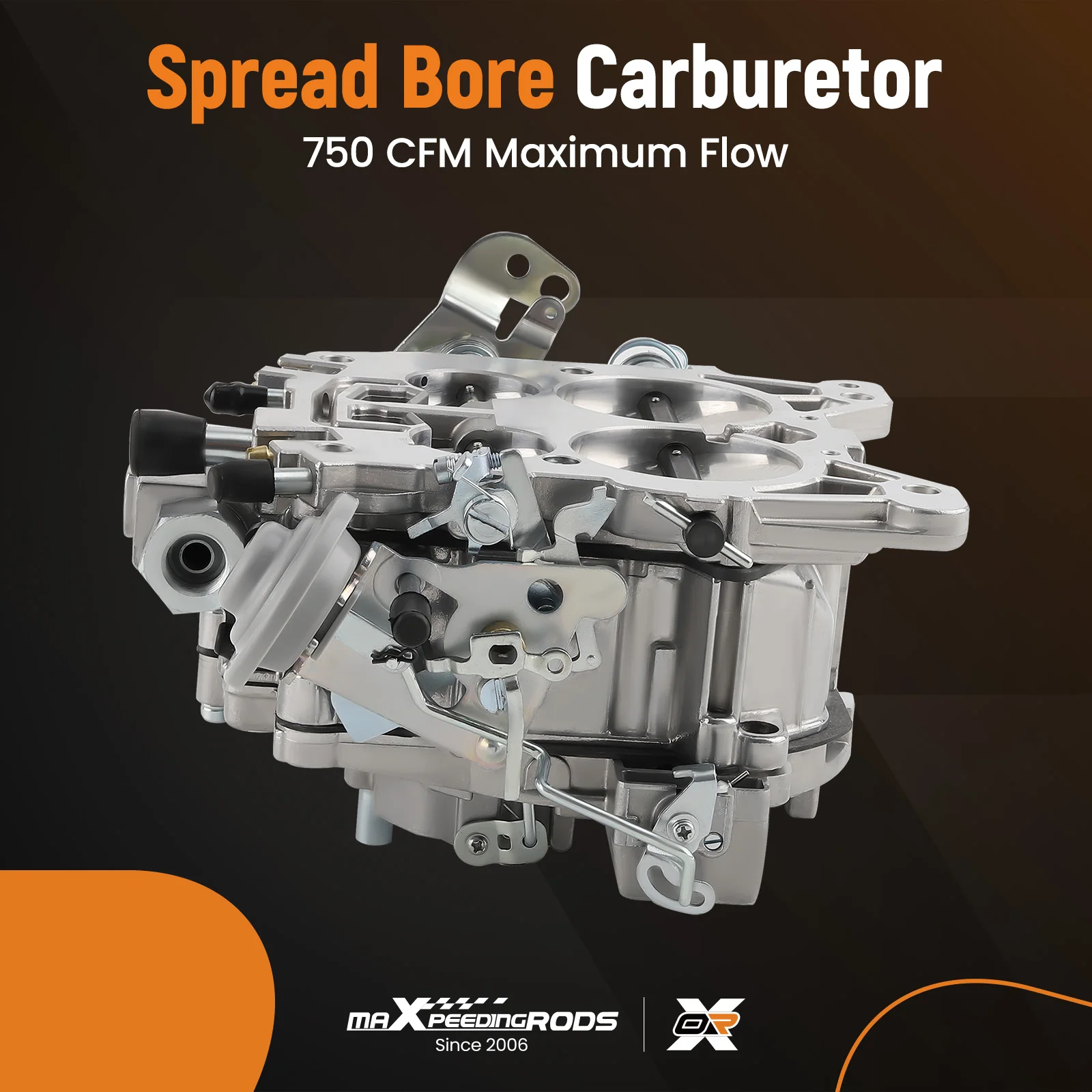 4-Barrel Carburetor for Chevrolet Camaro Bel Air 350cu V8 5.7L Manual Choke Carburetor 7026202 7026203
