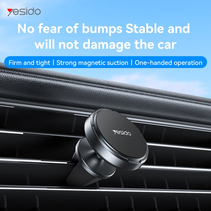 

C214 Air Conditioning Air Outlet Car Navigation Phone Holder Magnetic Suction Car Holder