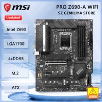 MSI PRO Z690-A WIFI Motherboard  Intel Z690  DDR5  LGA 1700 128GB M.2 support  i7-12700K i7-13700 i9-13900 i9-14900F cpu