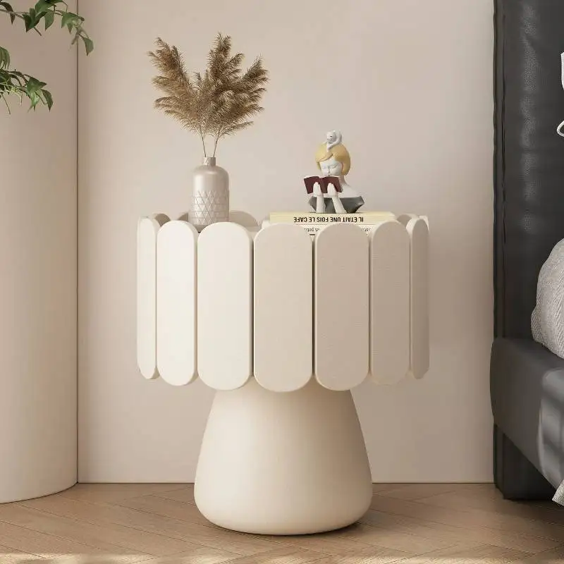 Elegant Drawers Nightstands Children European White Cute Wood Nightstands Safe Lounges Unique Mesinhas De Cabeceira Furnitures