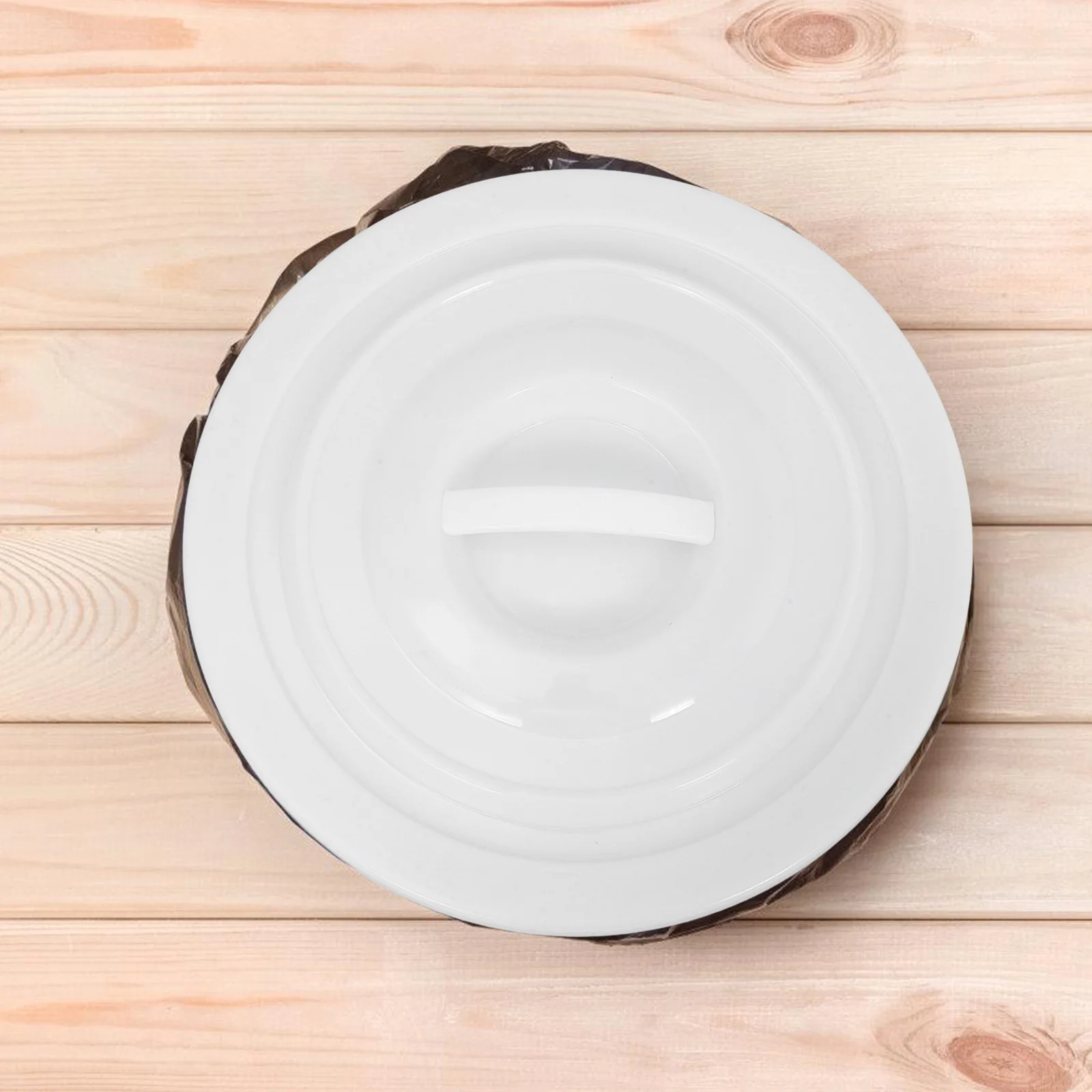 

Trash Can Lid Cover Sturdy Outdoor Garbage Container Accessory Odor Proof Replacement Parts Trash Can Lids