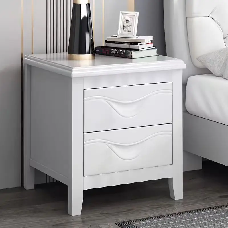 Wood China Bedside Table Bedroom Mobile Low Decor Cheap Nightstand Filing Cabinets Luxury Storage Criado Mudo Salon Furniture