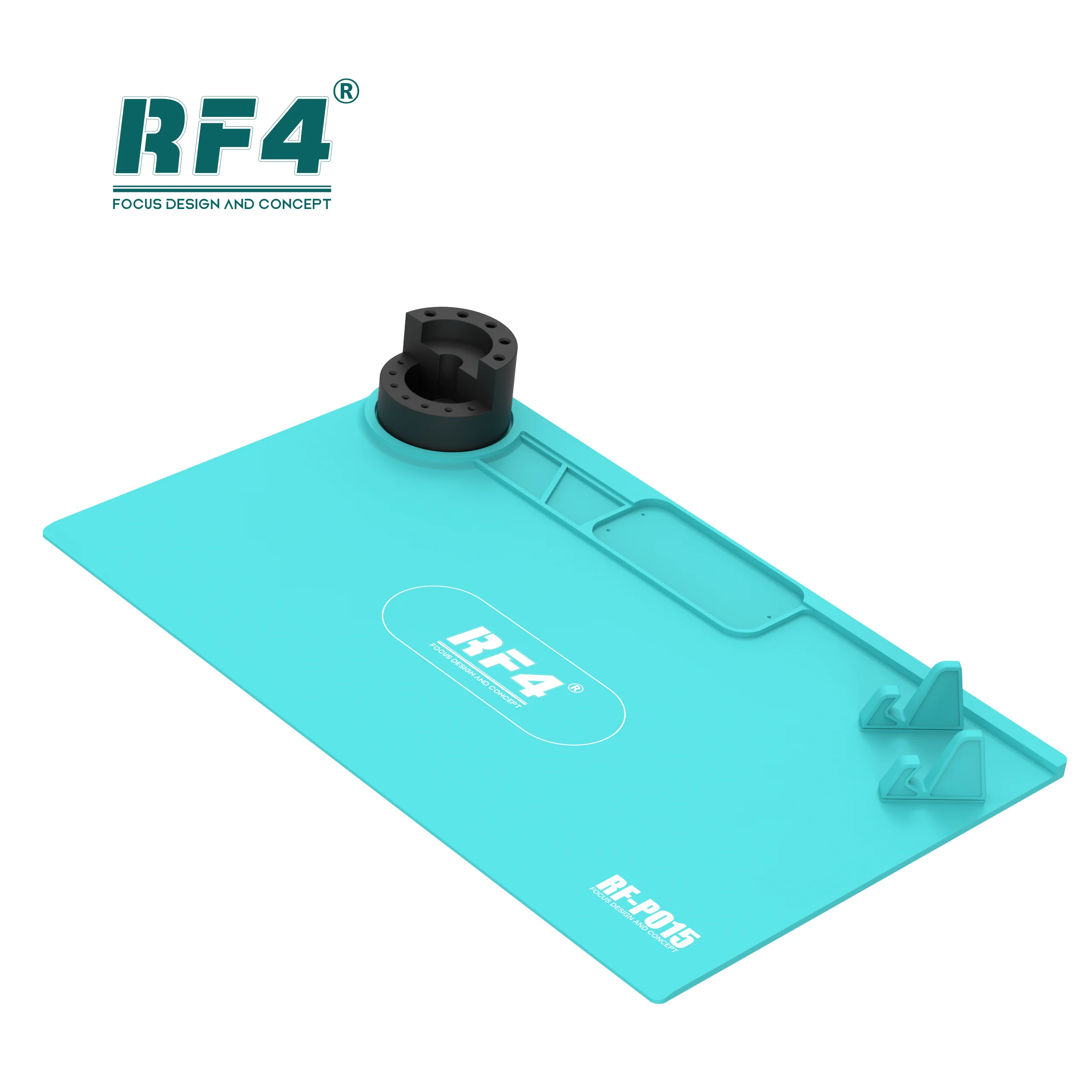 RF4 Latest Upgraded 450 * 280MM Multifunctional Thickened High-temperature Maintenance Pad RF-PO15 With Storage Bracket