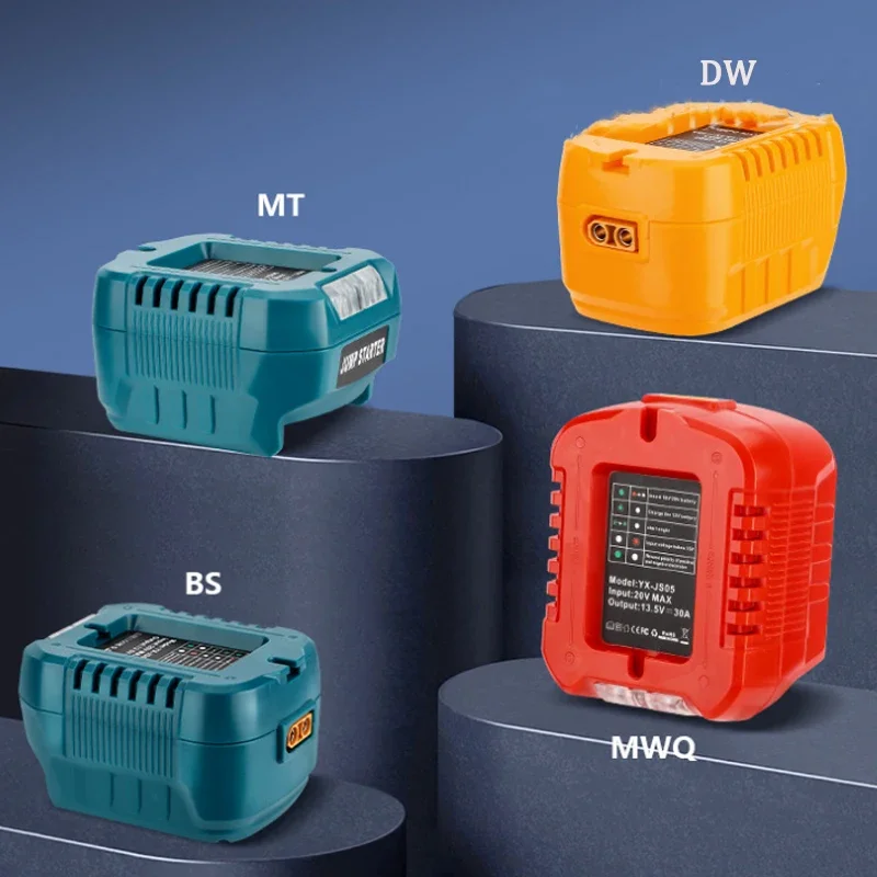 Cabos de ligação para dewalt/makita/milwaukee/bosch 18v bateria de íon-lítio 11awg cabo de reforço de bateria de partida para carro