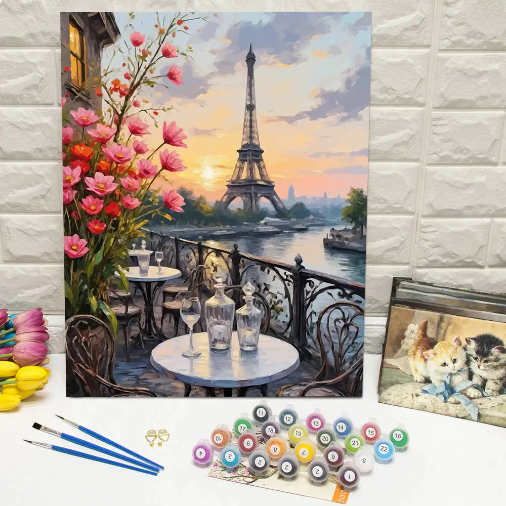 Disney Malen nach Zahlen Tinker Bell Malen auf Leinwand Lotus Digitales Ölgemälde Frosch Cartoon Acryl Home Decor Handgemachtes Geschenk