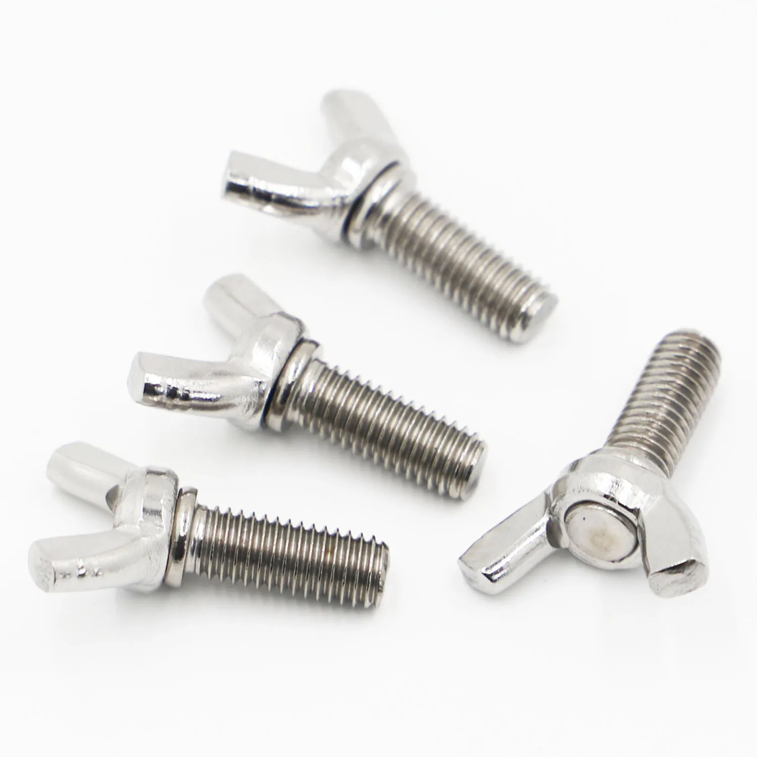 

DIN316 304 A2-70 Stainless Steel Butterfly Bolt Thumb Wing Screw Claw Hand Tighten Screws M3 M4 M5 M6 M8 M10