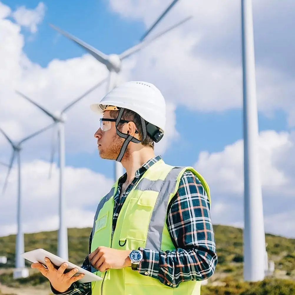 2pcs Hard Hat Chin Strap H Shape Strap Adjustable Chin Cord Helmets Strap for Construction Indust