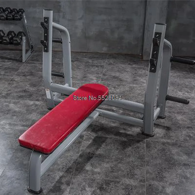 Flat Bench Press Multifunctional Barbell Bed Fitness Professional Barbell Rack Gym Fitness Equipment