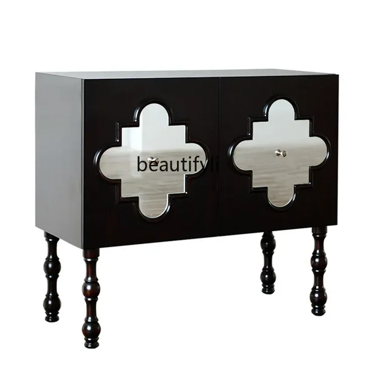 A9344 TV Bench for Bedroom Light Luxury Entry Door Entrance Cabinet Model Room Curio Cabinet Designer Furniture
