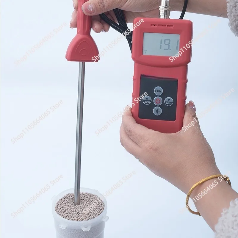Portable Moisture Meter for Testing Chemical Powder Soils MS350A 1pcs