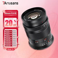 7artisans APS-C 60mm F2.8 II Camera Lens for Macro Photography with Sony E A7RIII Fujifilm XT-100 Nikon ZFC Canon RF M43 L-mount