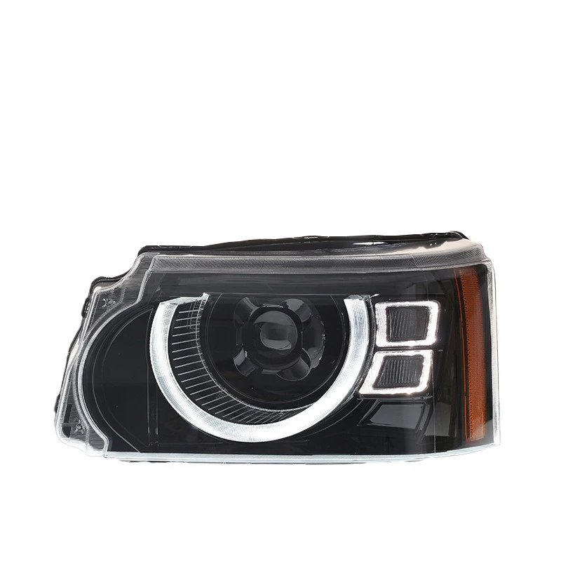 

Range Rover Sport headlight assembly modified guard LED daily running light lens