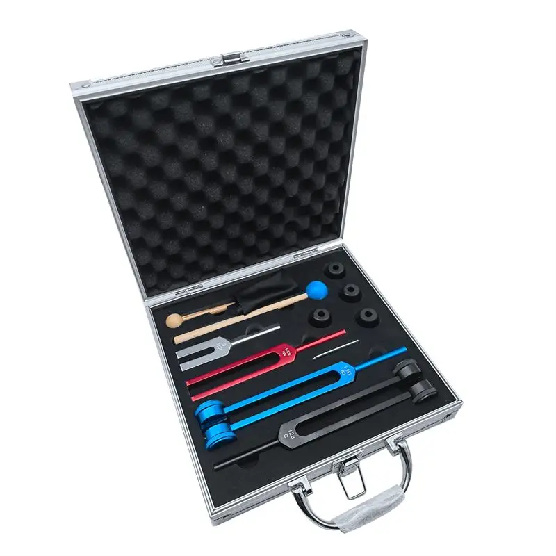 

Набор из 4 камертонов для звукотерапии, камертоны для исцеления чакр, звуковая терапия для поддержания здоровья организма