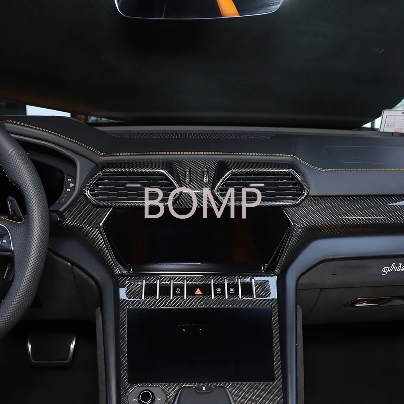 BOMP For 18-21 Lamborghini URUS central control air outlet decorative frame car decoration side air conditioning air outlet fram