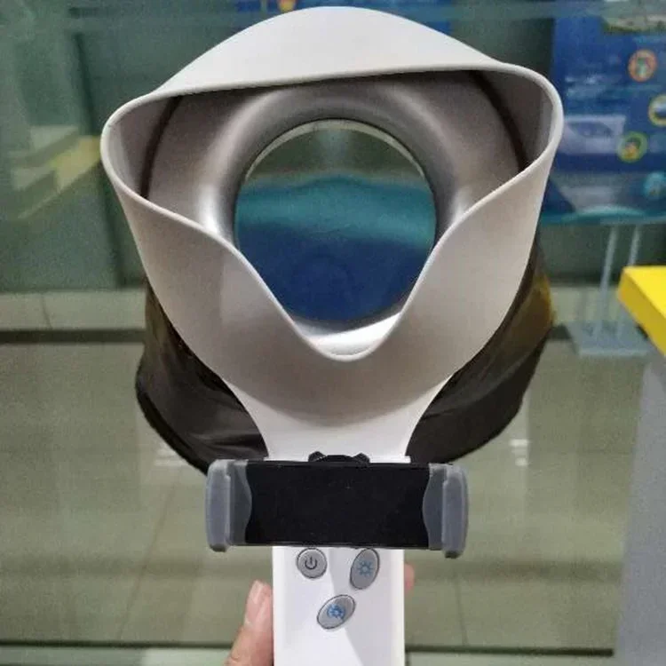 NEW Portable Woods Lamp ML-409 Medical Grade Microscope Dermatoscope With White LED Light Rechargeable Hair Analyzer CE