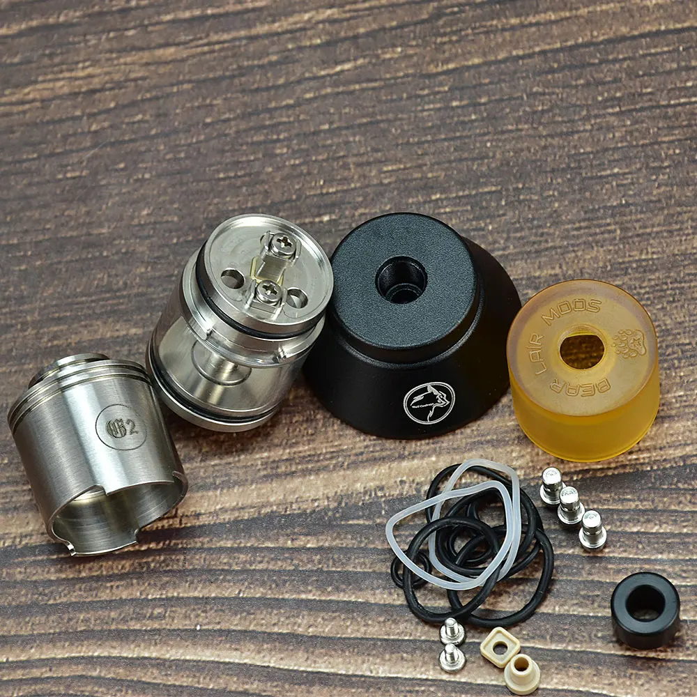 جيني 2 هيئة الطرق والمواصلات إعادة البناء خزان البخاخة 22 مللي متر هيئة الطرق والمواصلات 4.2 مللي لفائف واحدة 316ss vape البخاخة هيئة الطرق والمواصلات