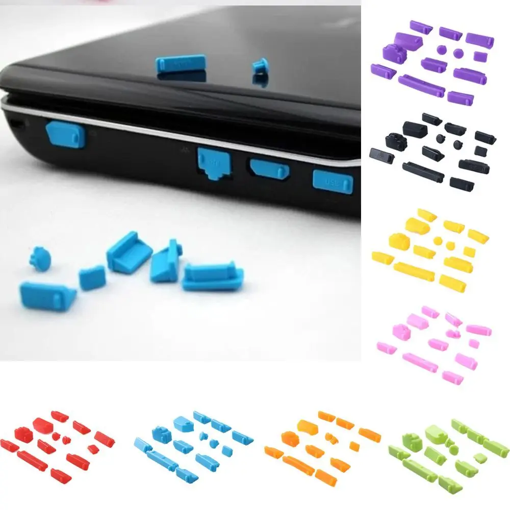 5set 65pcs Computer Accessories Useful Anti Dirty Dust Plug Stopper Laptop Dustproof Silica Gel