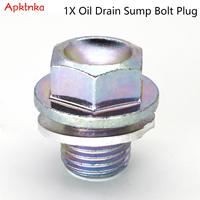1X For Acura Legend MDX NSX RLX RSX Honda Accord Prelude Ridgeline Insight Car Oil Drain Sump Bolt Plug 7701052926 90009-R70-A00