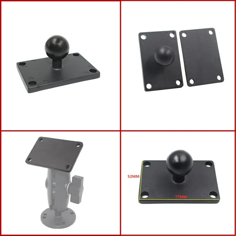 1 inch  Ball Mount Accessories For Car Motorcycle Gopro Quadlock Ram Bracket