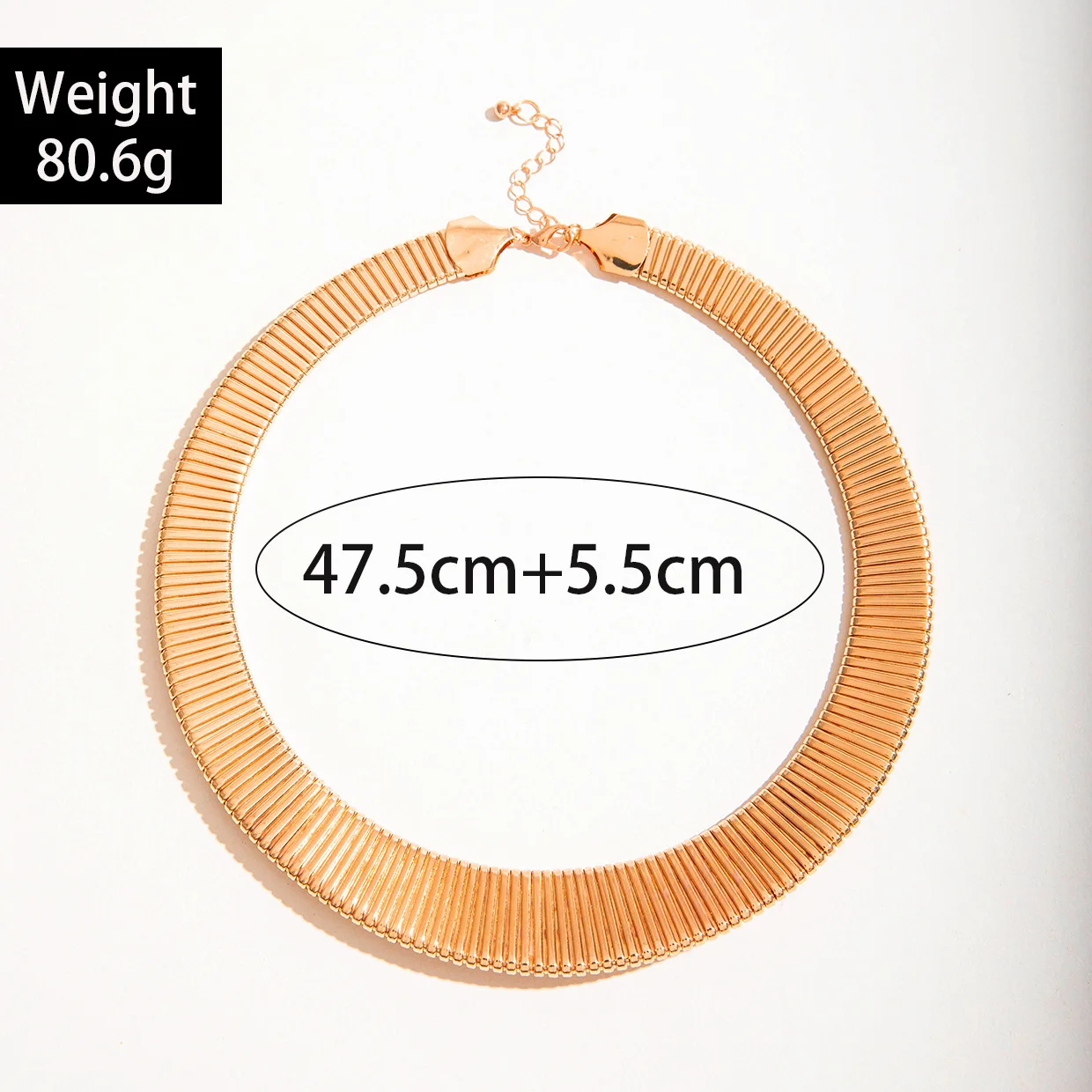 DIEZI Personality Punk Chain Necklace Torques For Women Vintage Sweet Cool Round Choker Statement Collar Necklace Jewelry