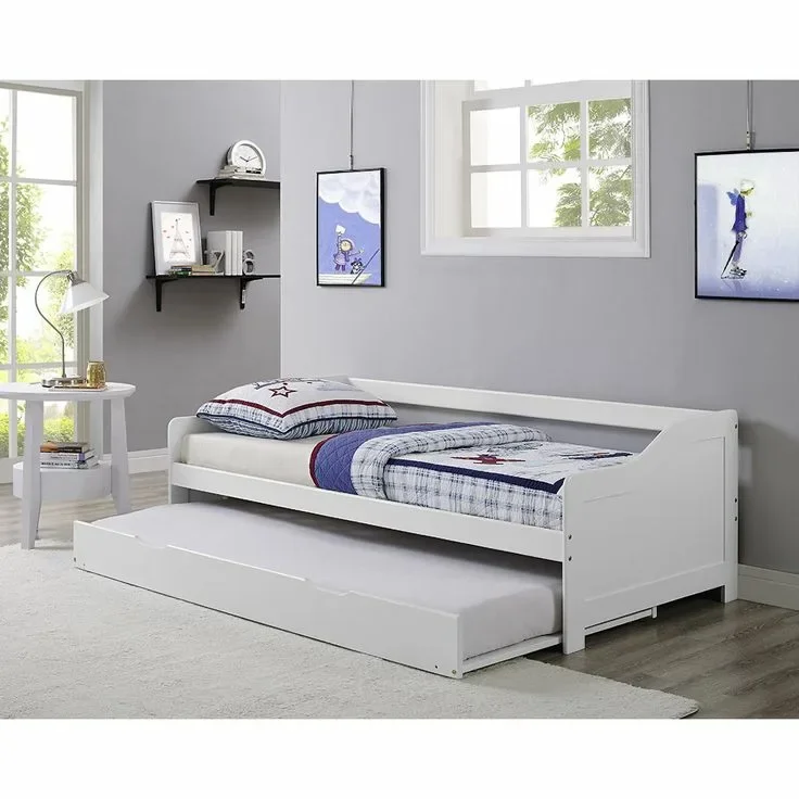 Factory Direct Sales Solid Wood Baby Crib Design Multifunctional Children's Bedroom Furniture Children's Bed