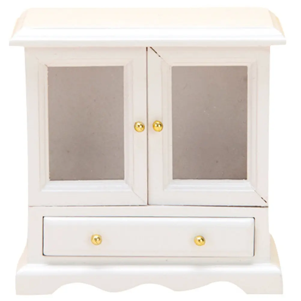 

Миниатюрная деревянная книжная полка, простой шкаф с открытыми дверцами для миниатюрного домика, аксессуары для декора, мини-мебель