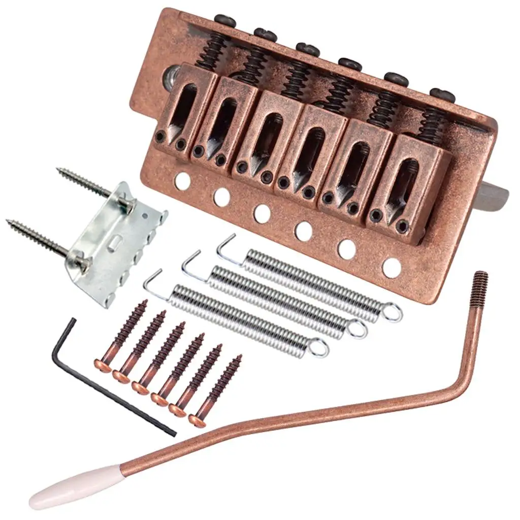 

Set Guitar Bridge Saddles Tremolo Bridge for SQ ST Electric Guitar Accessories