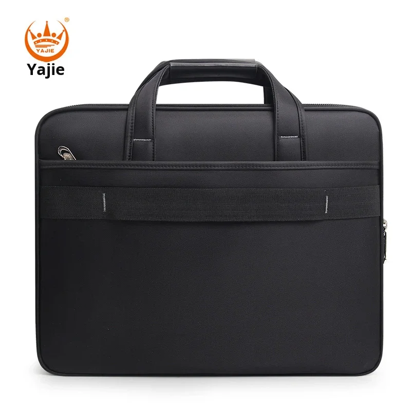 Large Capacity Briefcase Bag Men Business 17 15.6 14 inch Laptop Bag Shoulder  Canvas Handbags Messenger Work Tote Bag