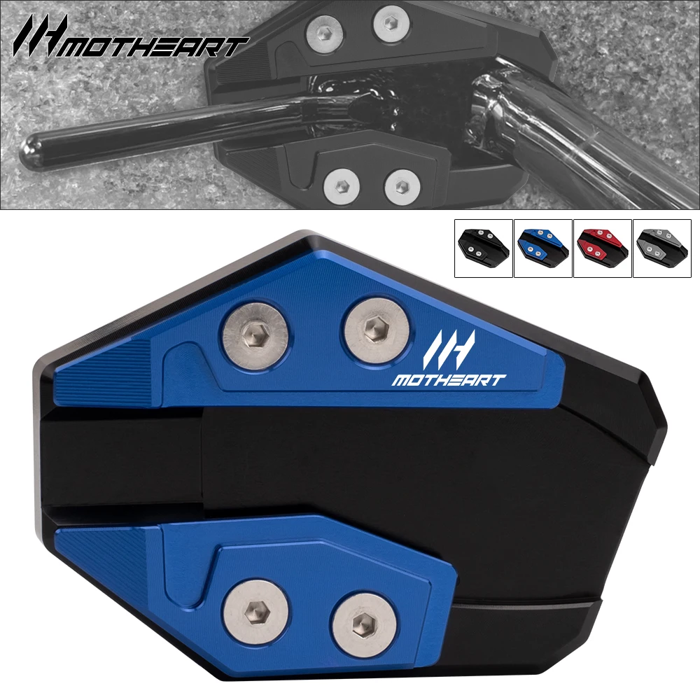 Kickstand Reach -Enhancing Support Pad For YZF-R3 MT-03 YZF-R25 MT-25 Niken 850 Niken 850GT Ground protection  Accessories