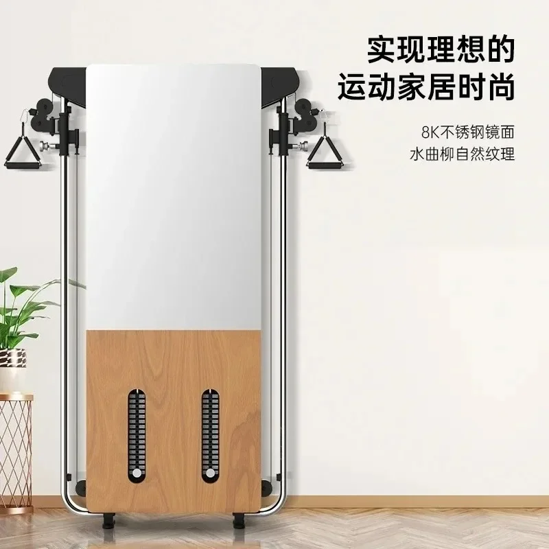 Wall-mounted comprehensive pull rope trainer, integrated household, multi-functional indoor gym sports equipment