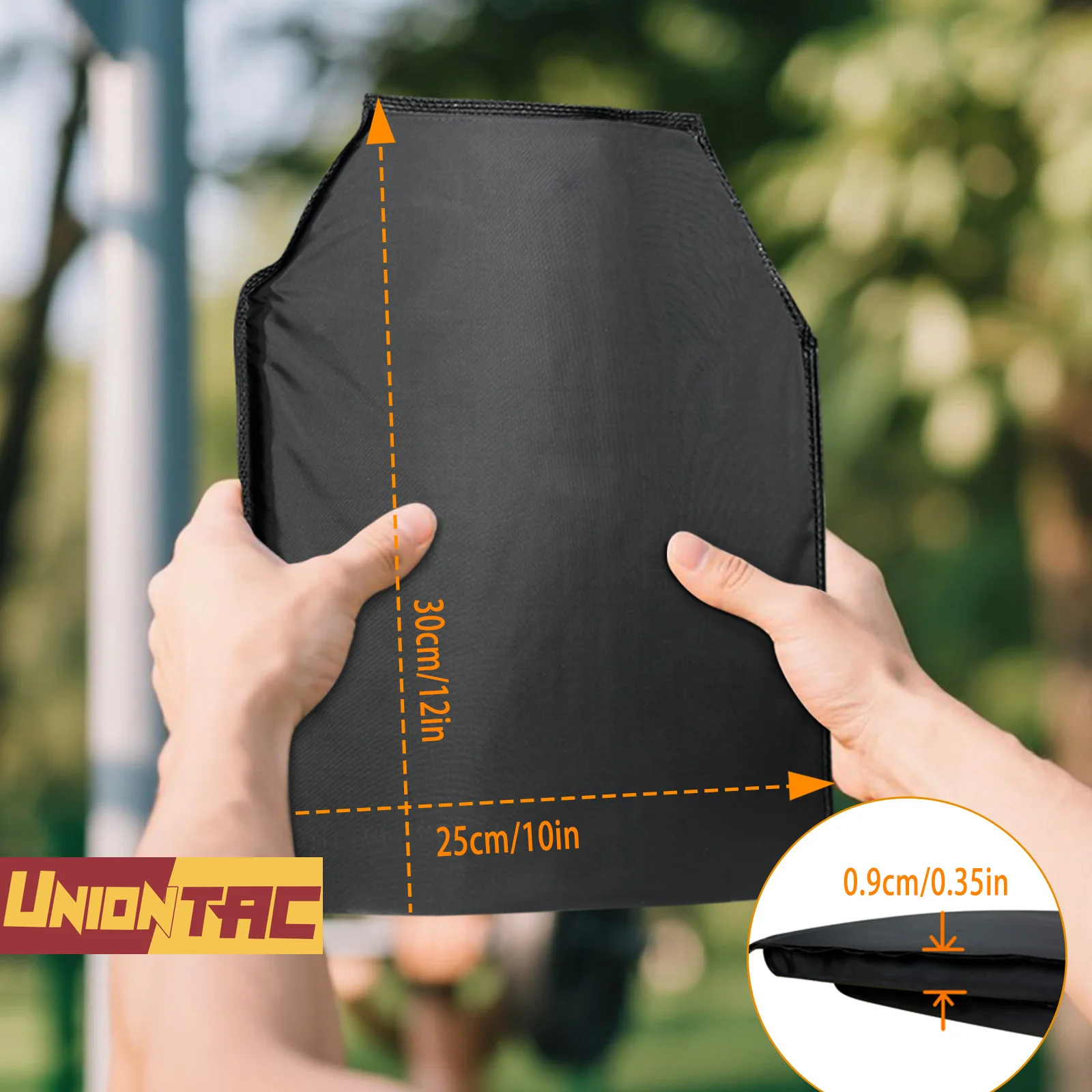 UNIONTAC 2 pcs UMHWPE Soft Panel for Tactical Vest IIIA