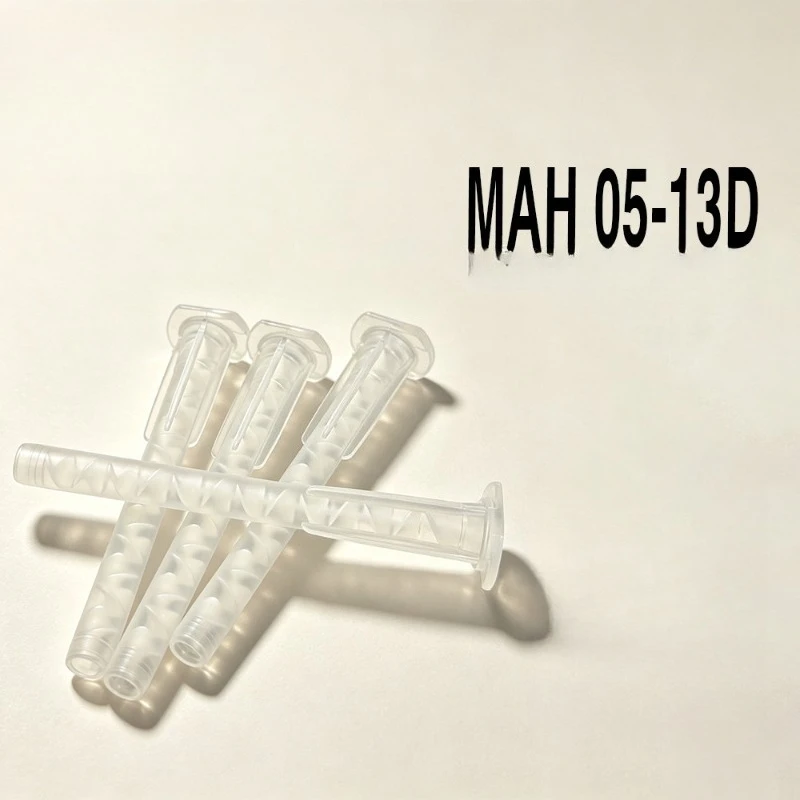5pcs/set MAH 05-13D Swiss MIXPAC Static Mixing Tube Suitable for A-series 1:1/2:1 50~75mL Rubber Cylinder