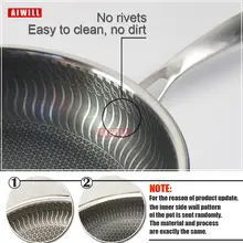 Stainless Steel Nonstick Frying Pan #2