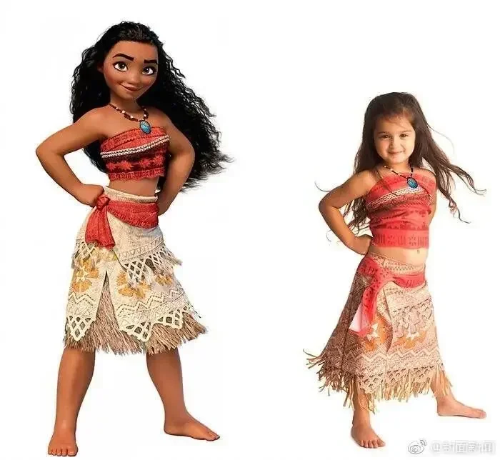 Halloween Performance Costume Mao Imoana 2024 New Ocean Odyssey Cos Moana Moana Cospa Anime Costume