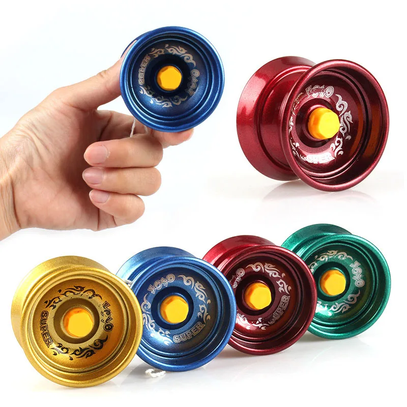 Magic Yoyo-Jouet professionnel en alliage pour enfant et adulte, ficelle, balle, cadeau amusant