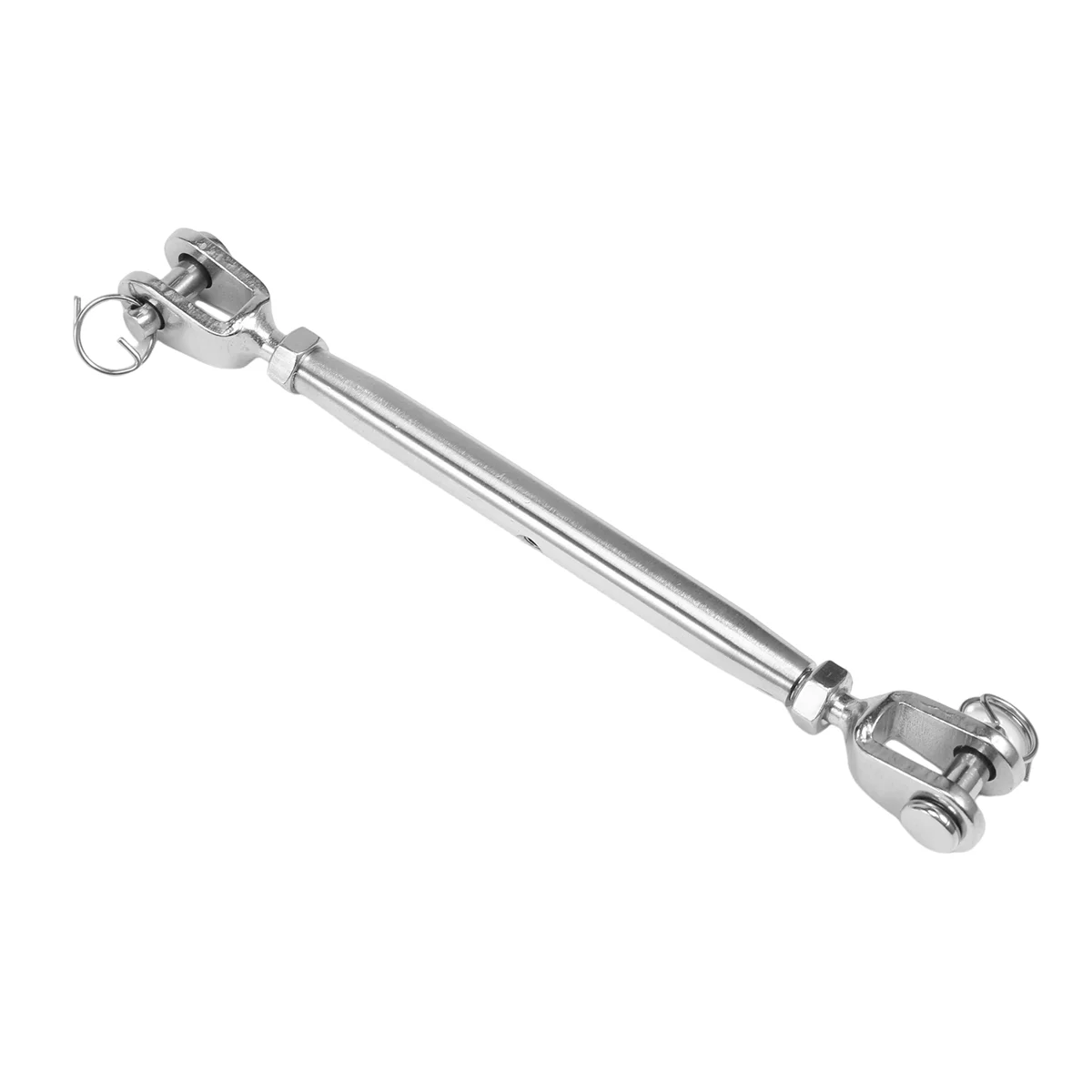 304 Stainless Steel Rigging Screw Closed Body Jaw Jaw Turnbuckle 7/32" Thread