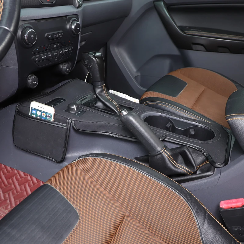 

Car Center Control Protective Cover Multi functional Storage Bag Organizing For Ford Ranger Wildtrak 2015-2022 Car Accessories