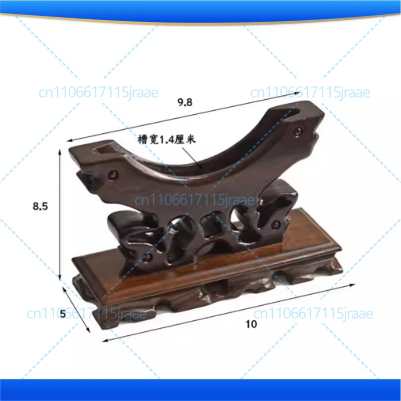 100% / A Pair of Exquisite Chinese Traditional Craft Gift Natural Black Jade Handmade Chinese Chopsticks