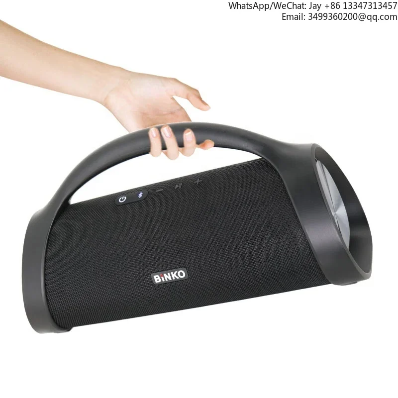 

Высококачественная портативная беспроводная колонка с мощным басом, Bluetooth, водонепроницаемая (IPX6), USB-подключение, для вечеринок