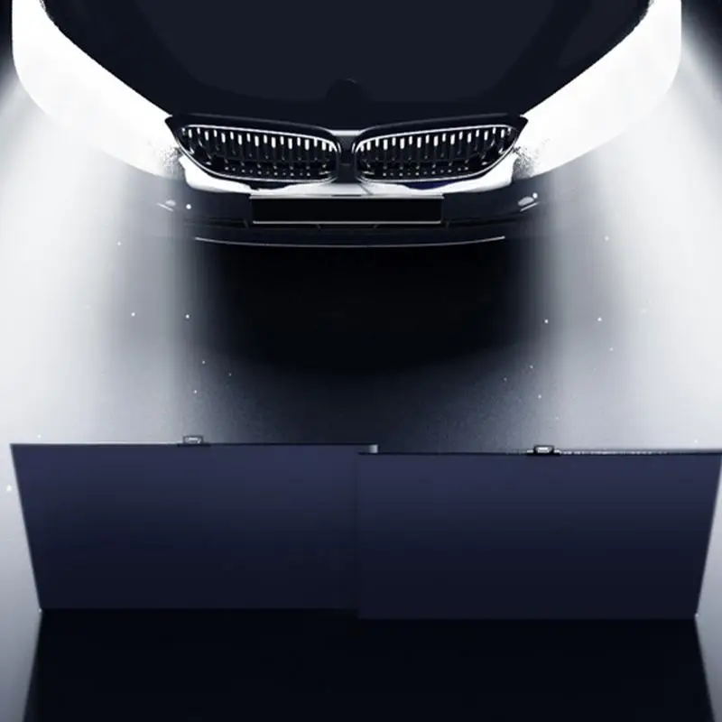 Automatic Retractable Car Sunshade Oxford Cloth Sun Shade Front Windshield Car Sun Visor Auto Outdoor Accessories