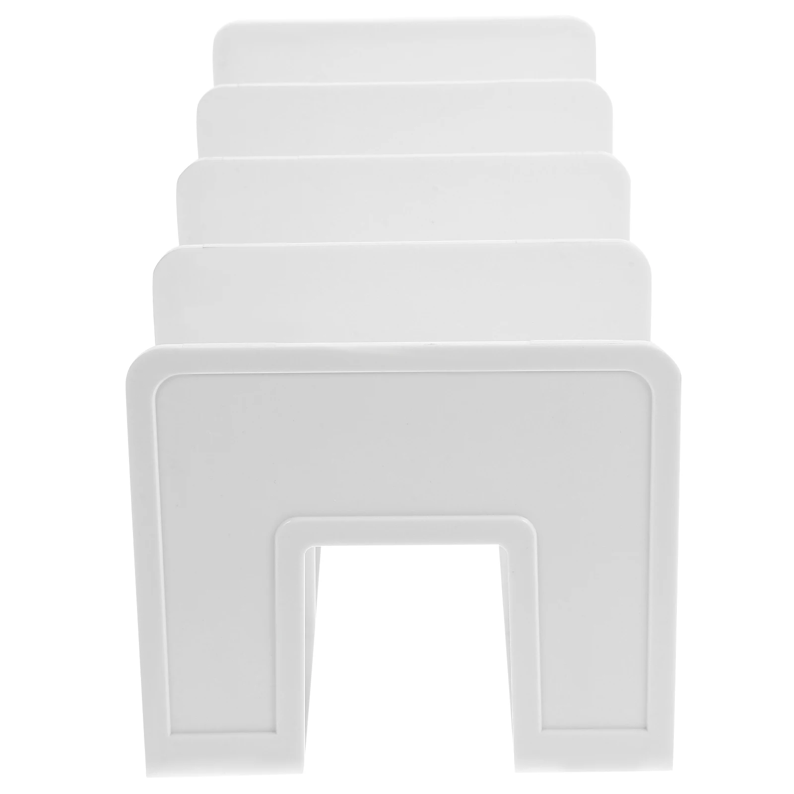 

School Storage Rack File Bookshelves Document Holder Desktop Organizer Acrylic Stand Shelf