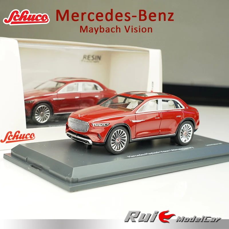 1:43 Mercedes Benz Maybach Vision Deluxe diecast alloy model, children's collection of decorative toys, children's holiday gifts