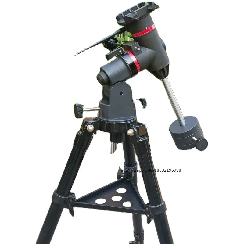 High Precision KM-EQ4 German Equatorial Mount EQ1 EQ2 EQ3 EQ4 EQ5 CG-4 H Mount for Telescope Light-weight Portable Durable Mount