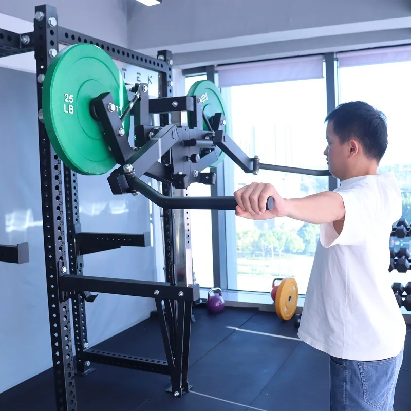 Commercial Hydraulic Rod Shoulder Lifting Machine, Arm Strength Trainer, Shoulder Lifting, Fitness Equipment