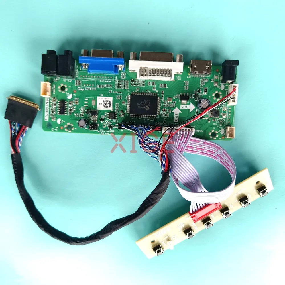 

DIY Kit Controller Driver Board For B101EW01 V1 B101EW02 V0/V1 10.1" HDMI-Compatible Laptop Matrix 1280x720 LVDS 40 Pin DVI VGA
